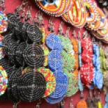 masai beaded earrings
